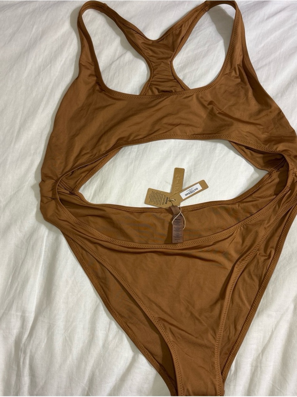 RARE SKIMS Ochre Monokini Size 3X NWT